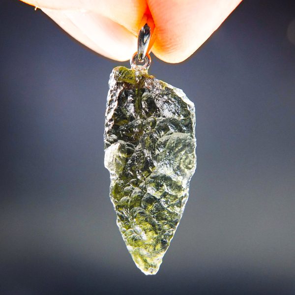 Moldavite pendant with Certificate of authenticity