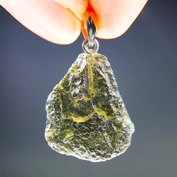 Certified Moldavite Pendant