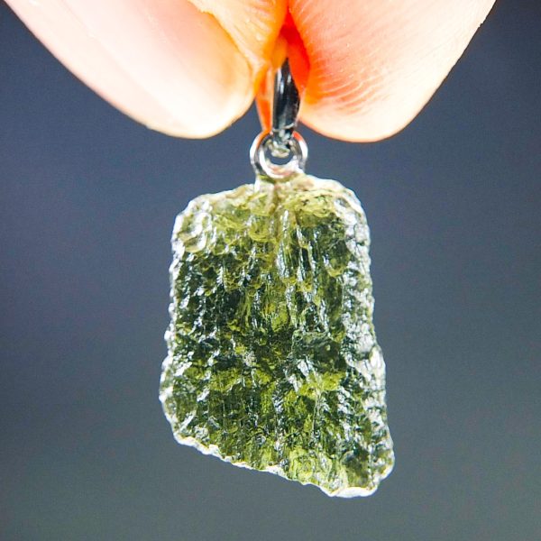 Certified Moldavite Pendant