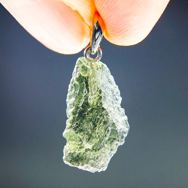 Moldavite pendant with CERTIFICATE