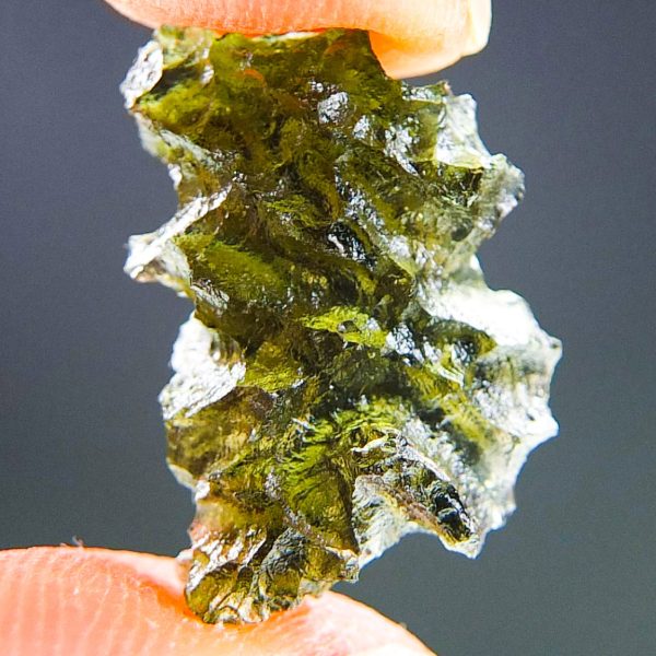 Investment Moldavite from Besednice - Certified