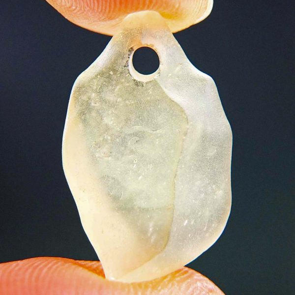 Pendat - Drilled Libyan desert glass