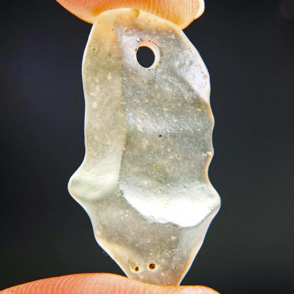 Pendat - Drilled Libyan desert glass